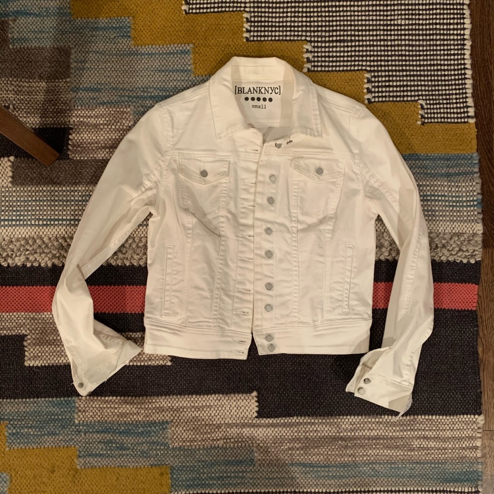 Blank NYC white jean jacket